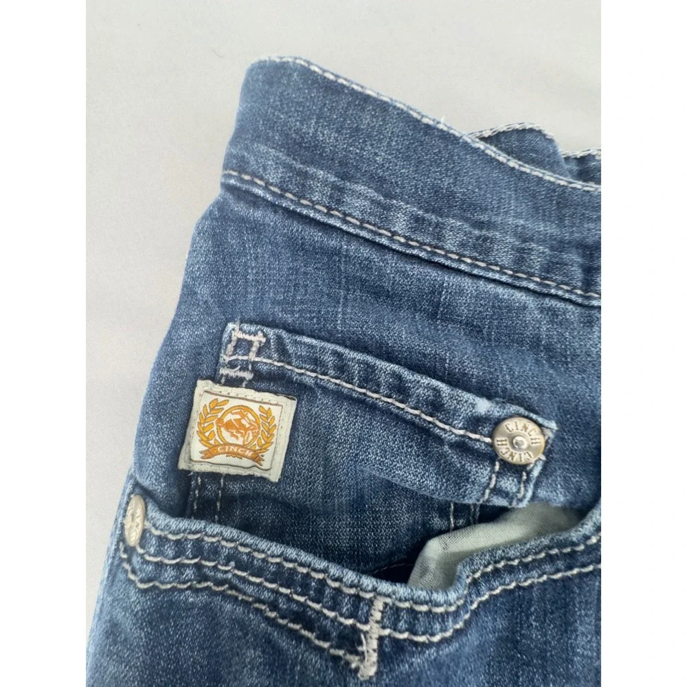 Cinch Carter 2.4 Men Relaxed Bootcut Jeans Blue Medium Wash 40x34 MB71934005